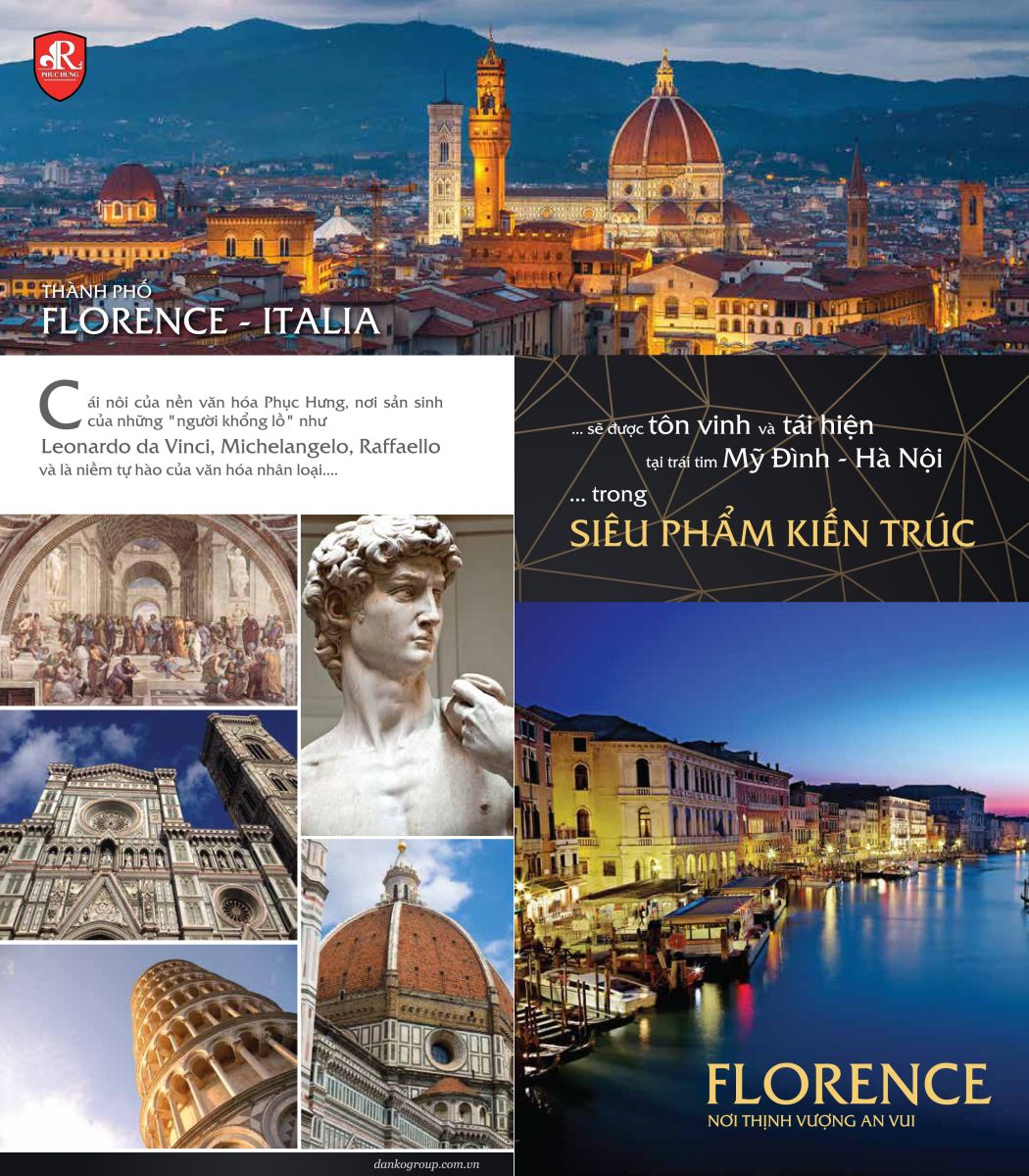 Ý tưởng thiết kế của chung cư florence mỹ đình